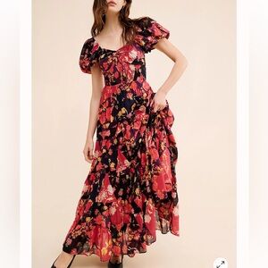 Free People Sundrenched Maxi Dress